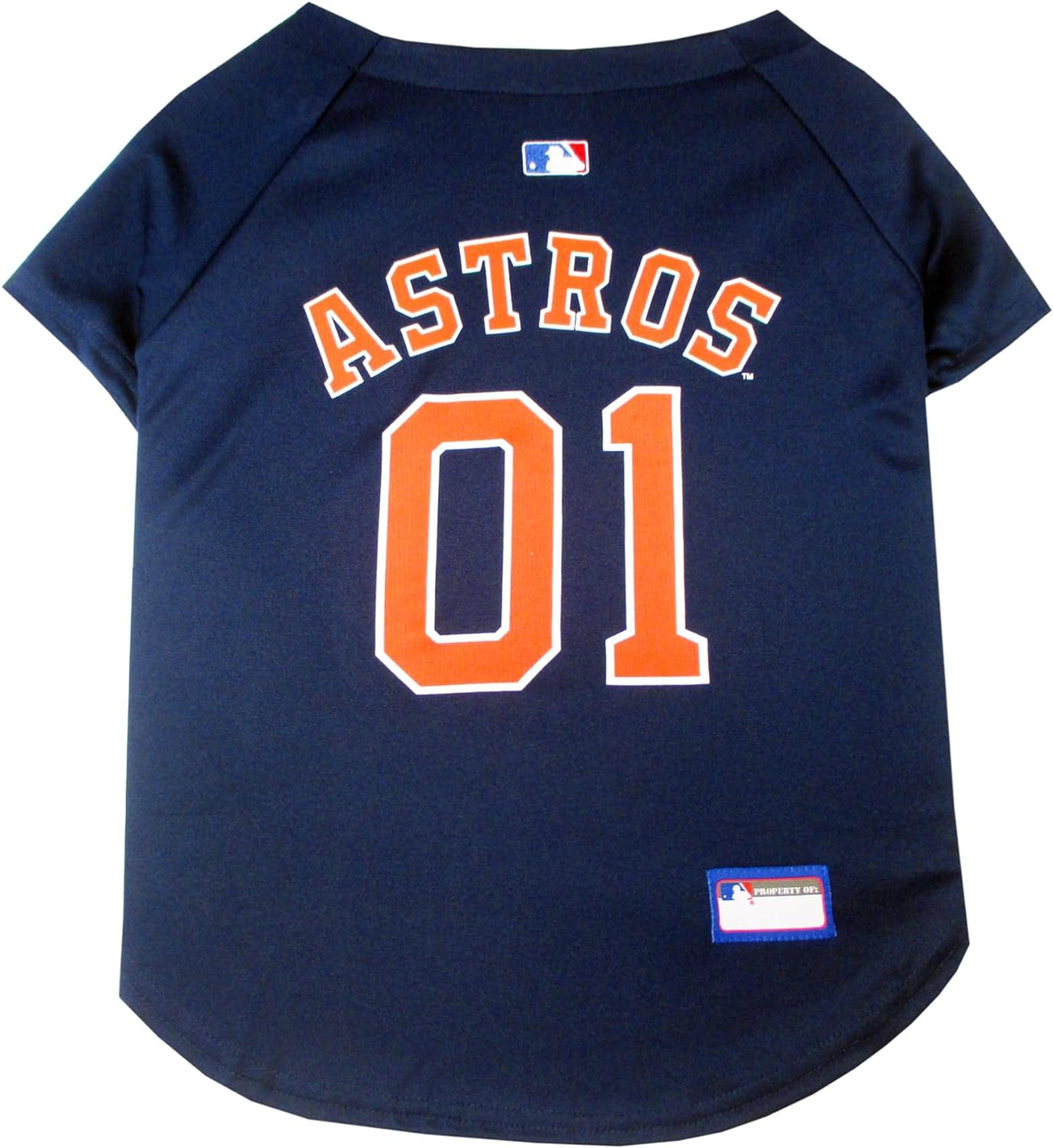 Pets First Co Houston Astros Pet Jersey Apparel