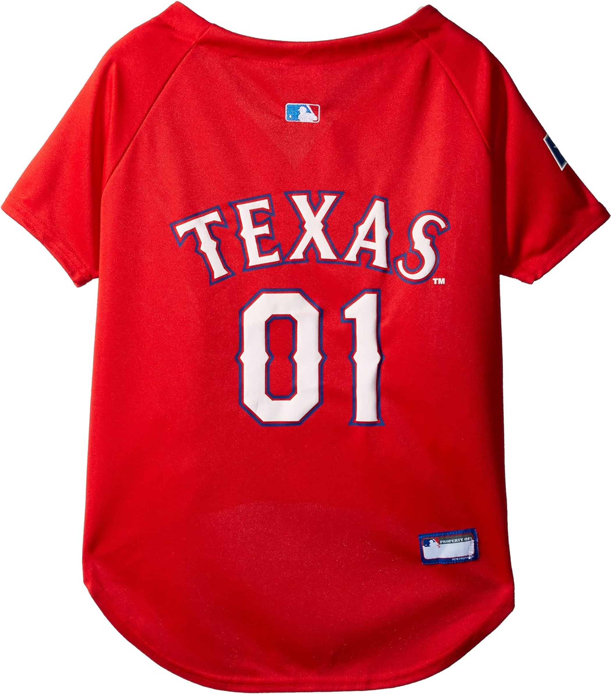 Pets First Co Texas Rangers Pet Jersey Apparel