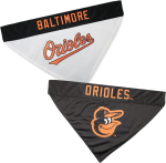 Pets First Co Baltimore Orioles Reversible Bandana Apparel