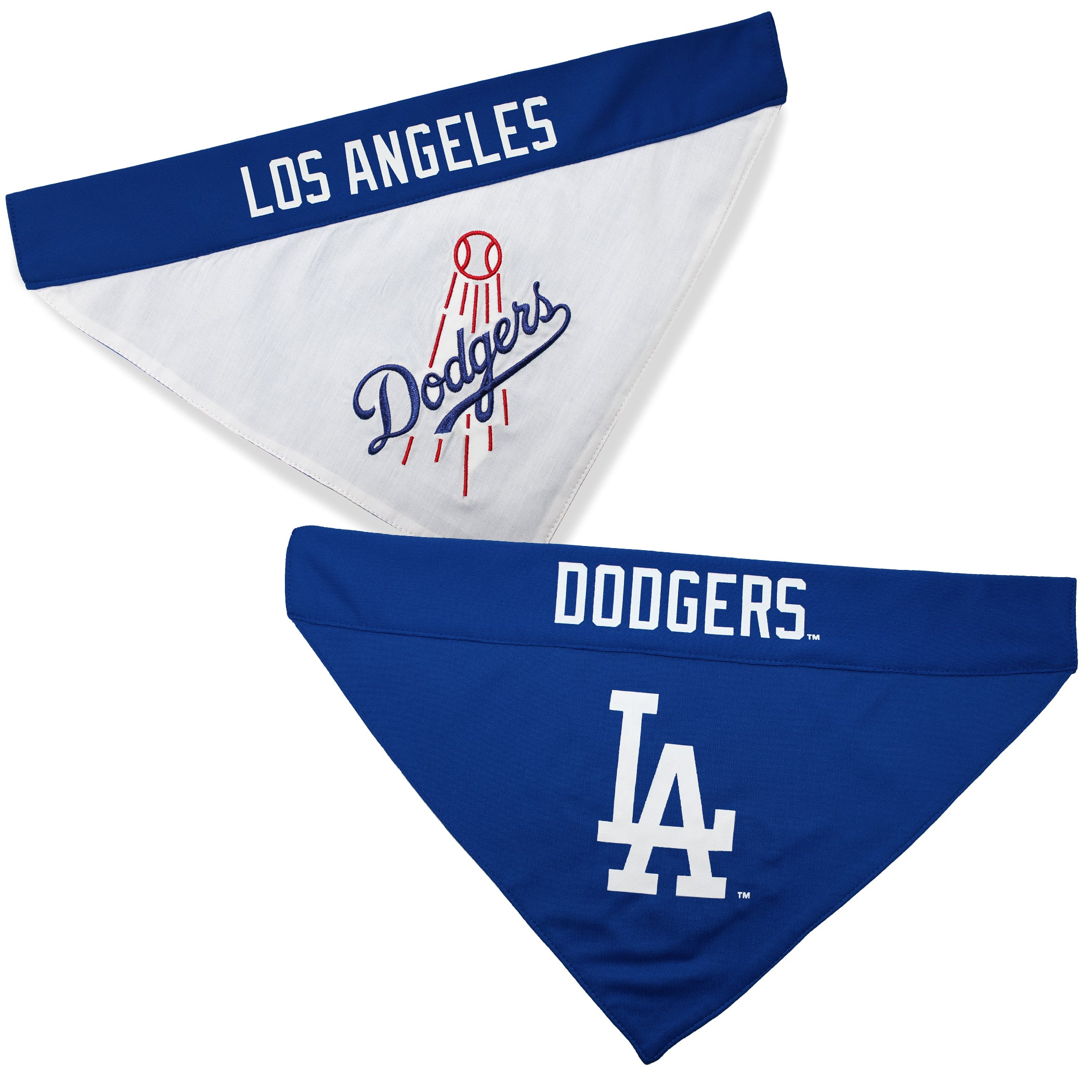 Pets First Co Los Angeles Dodgers Reversible Bandana Apparel
