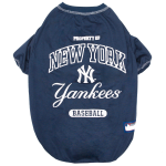 Pets First Co New York Yankees Tee Shirt Apparel