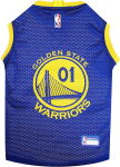 Pets First Co Golden State Warriors Basketball Mesh Jersey Apparel