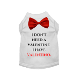 Bark Fifth Avenue Valentine or Valentino Dog Clothes