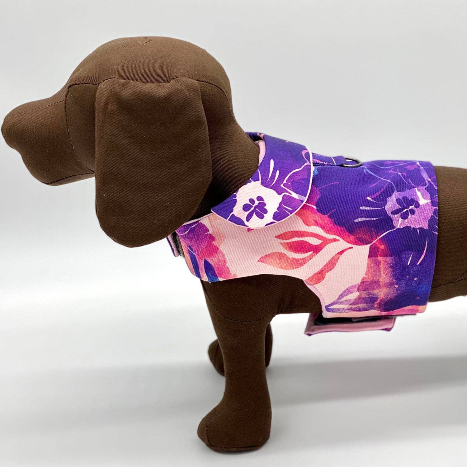 DoggieCoutureNY - DCNY Purple Hibiscus Vest