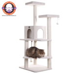 AeroMark International Inc Armarkat Ivory 57" High Cat tree