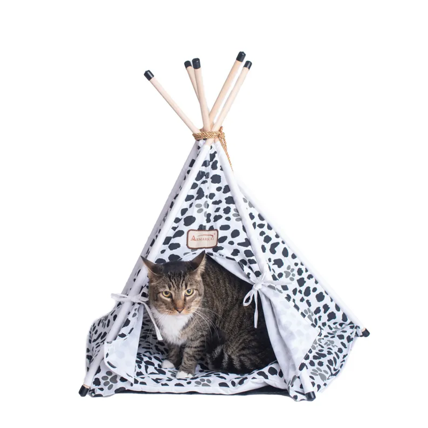 AeroMark International Inc Armarkat Pet Tent/Teepee Style Cat Bed C46