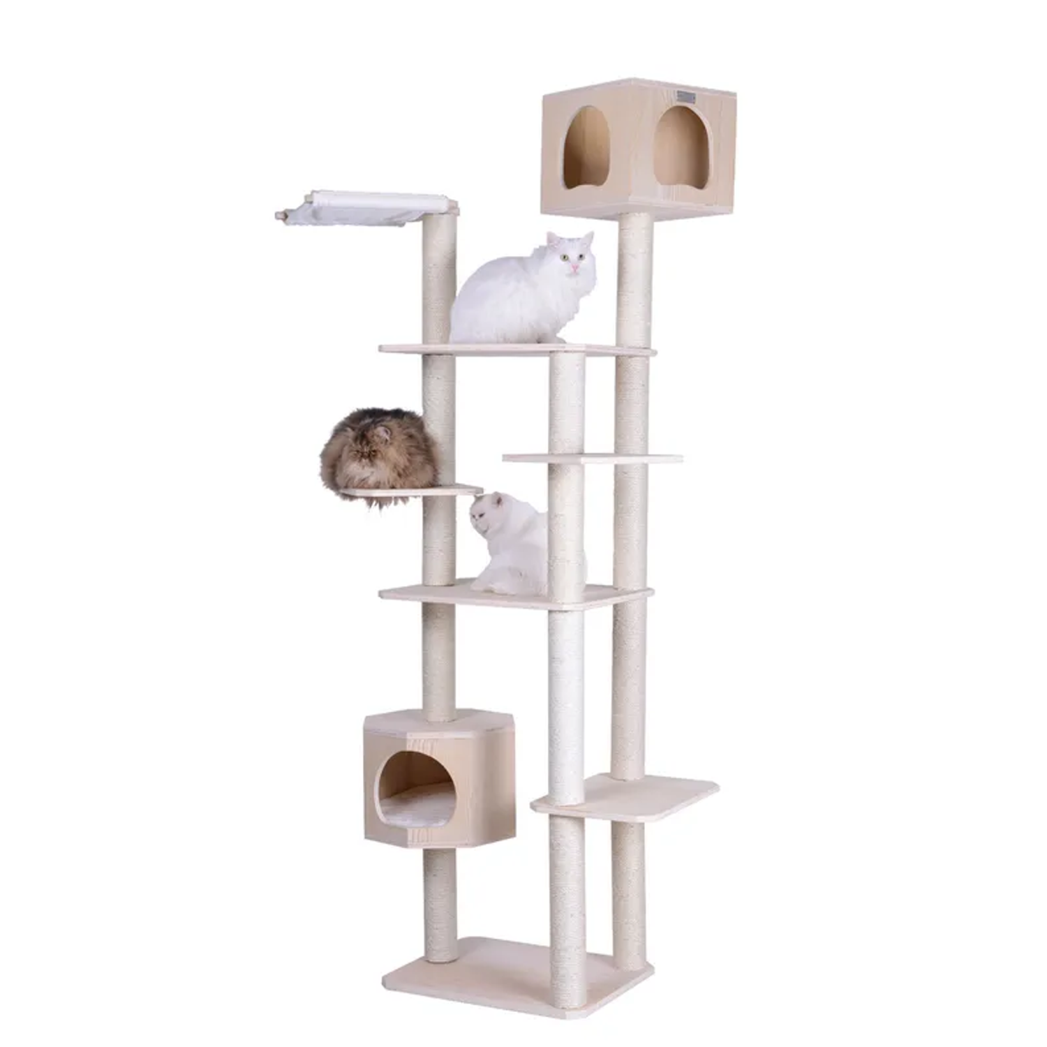 AeroMark International Inc Armarkat Premium Scots Pine 89" Cat Tree Tower W 7 Levels Scratchers
