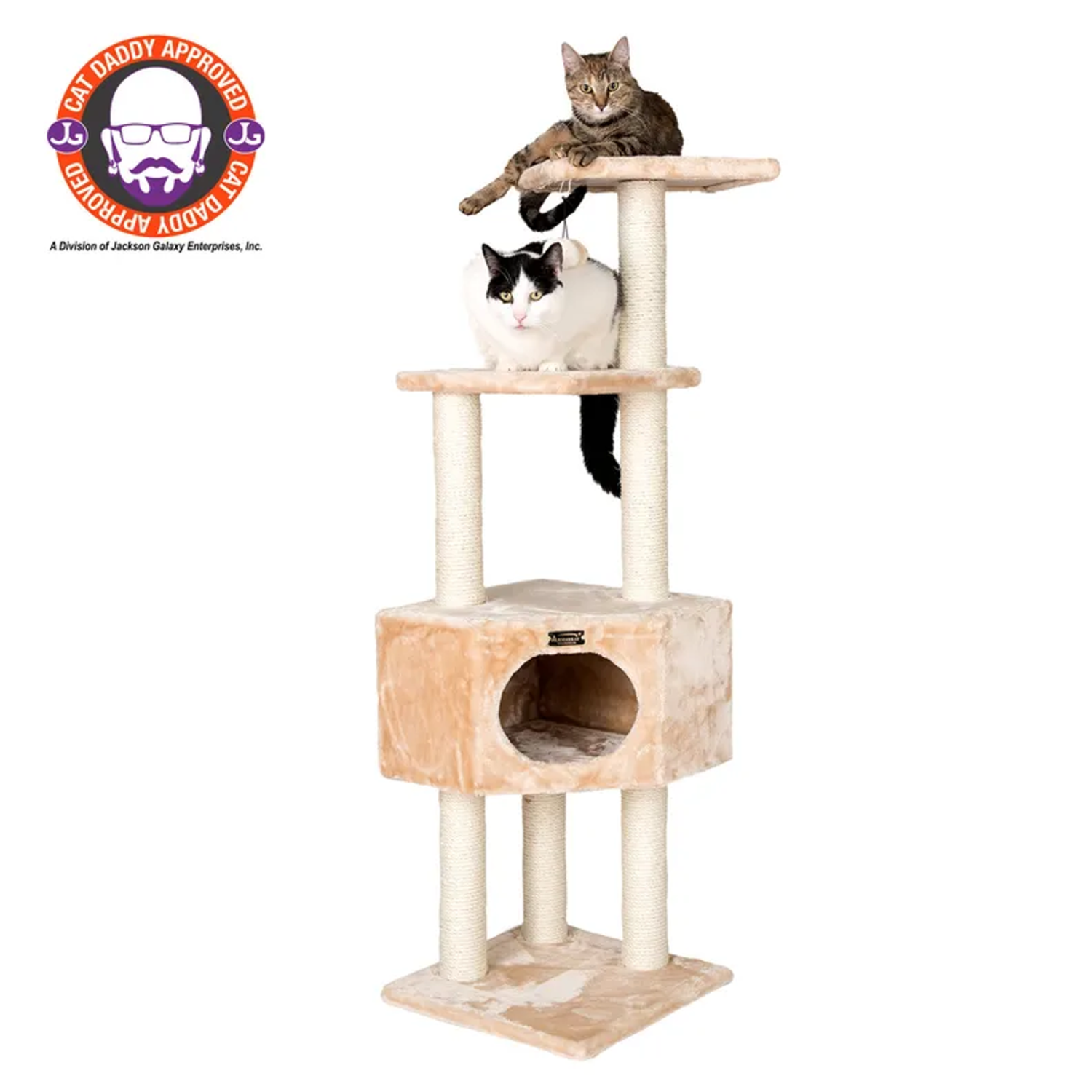 AeroMark International Inc Real Wood 3 Tier Cat Tree