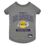 Pets First Co LA Lakers Tee Shirt Apparel