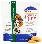 Ike's Gourmet Ike's Gourmet Blueberry Muffin Dog Treat Cookies - Real Fruit Shortbread Cookies Vegan and All-Natural Grain and Gluten Free Made in USA Dog Treats