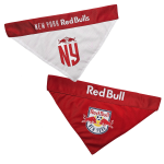 Pets First Co New York Red Bulls Reversible Pet Bandana Apparel