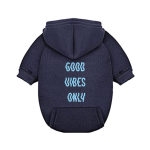Puppy Community Good Vibes Only Dog Hoodie Dog Clothes
