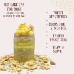 Bow Wow Chews LLC Layered Pawty Cake Jars Dog Treats