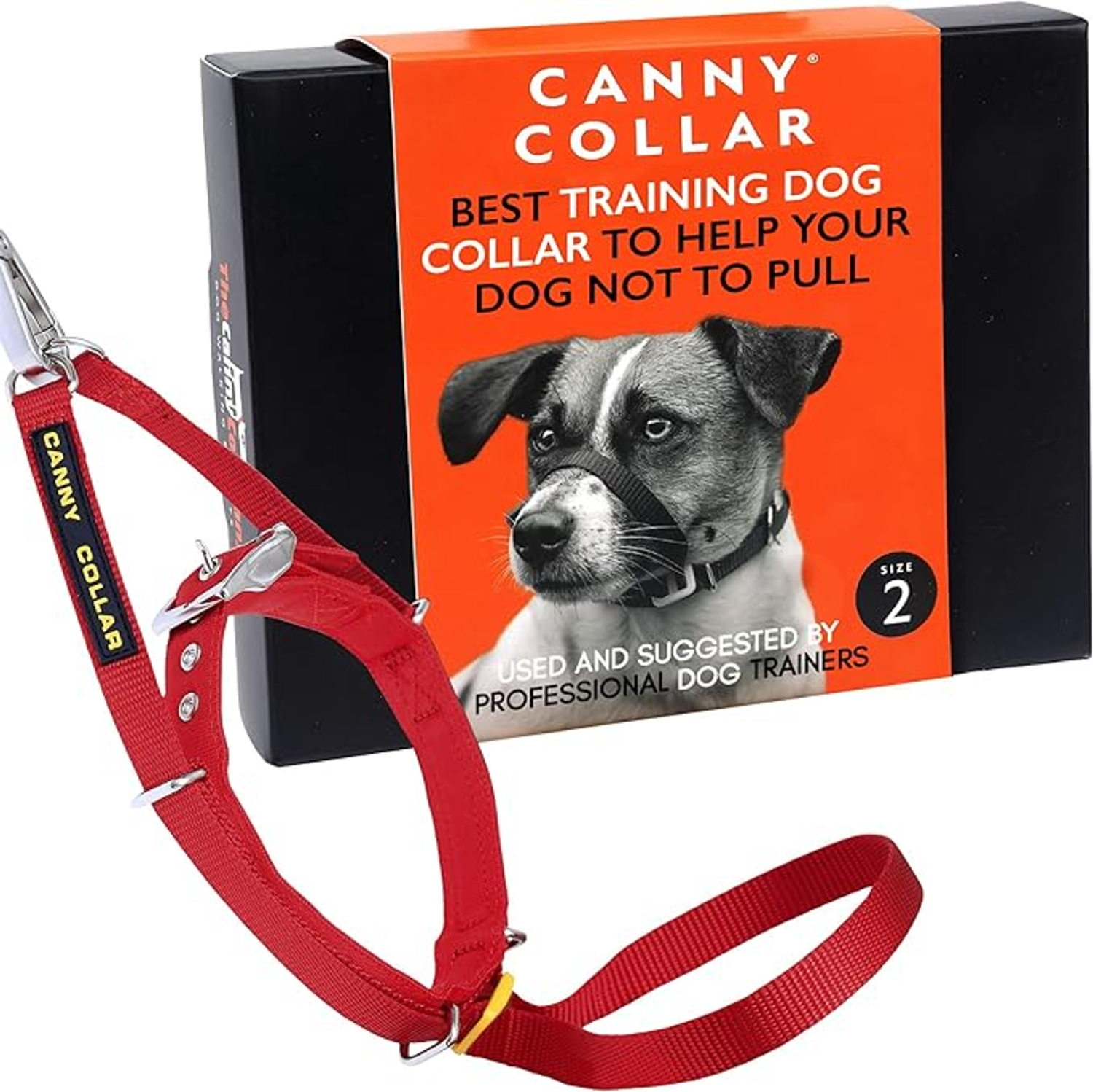 CannyCo America LLC Canny Collar No-Pull Dog Head Collar Gentle & Humane Leash Training Aid Dog Collars
