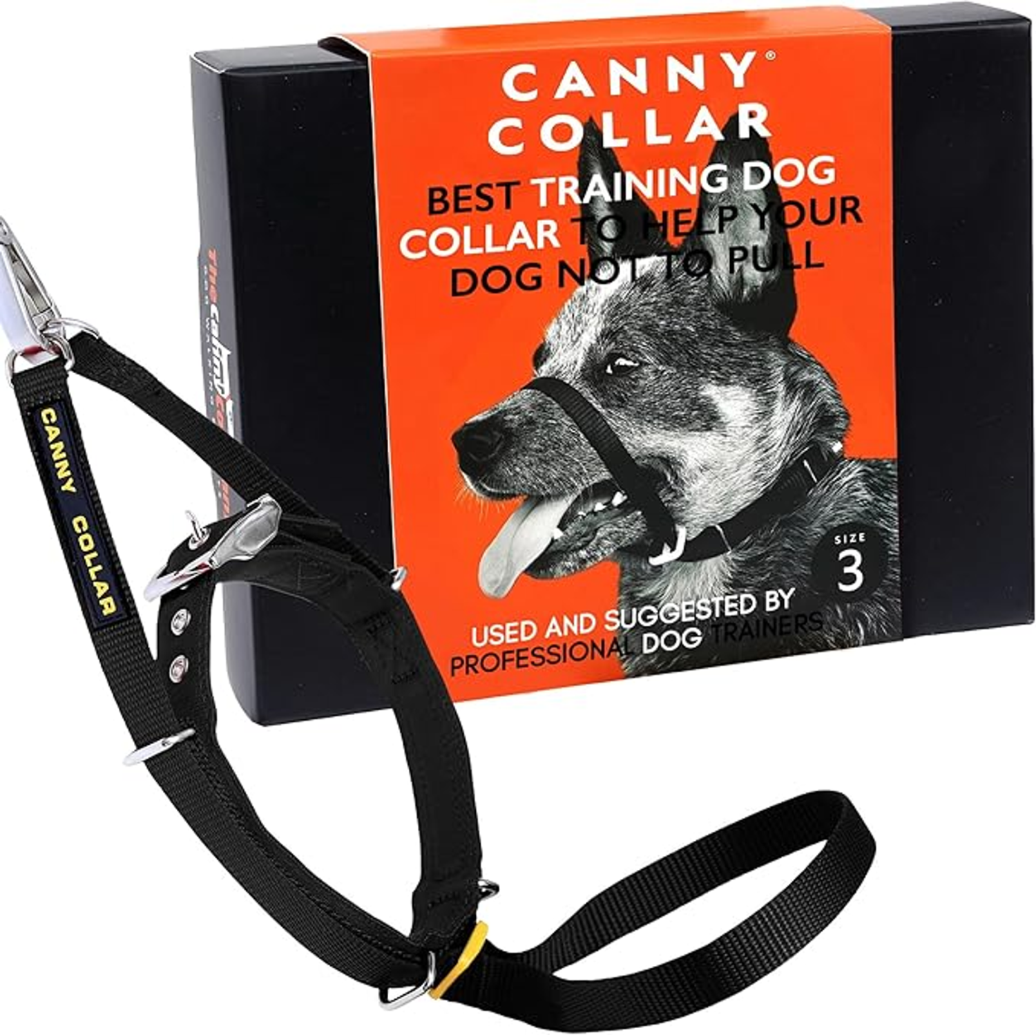 CannyCo America LLC Canny Collar No-Pull Dog Head Collar Gentle & Humane Leash Training Aid Dog Collars