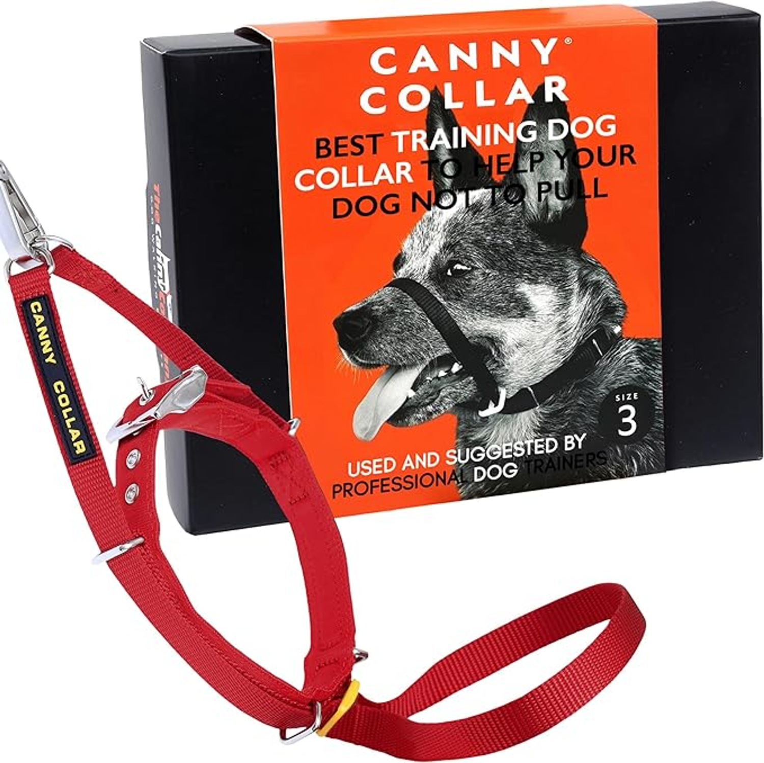 CannyCo America LLC Canny Collar No-Pull Dog Head Collar Gentle & Humane Leash Training Aid Dog Collars