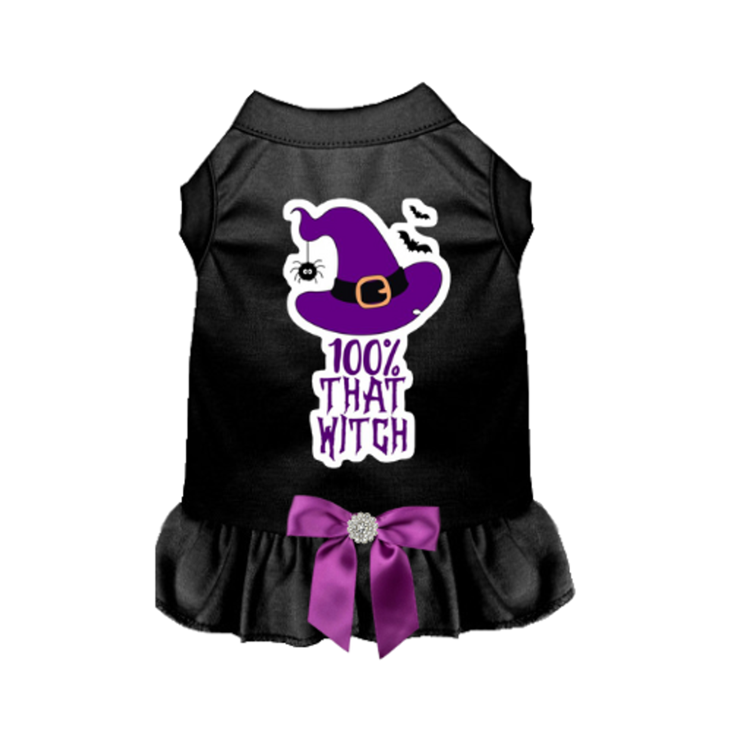 Bark Fifth Avenue 100% That Witch Dog Dress Dog Clothes