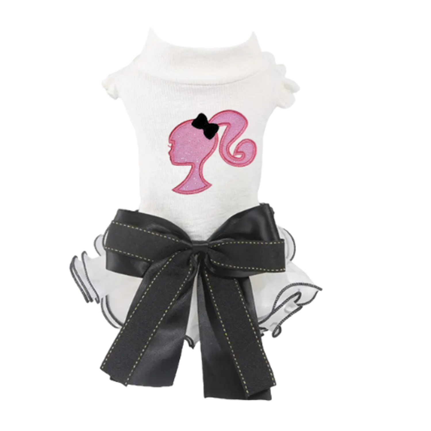 Bark Fifth Avenue - Barbie Silhouette Ruffle Dog Dress