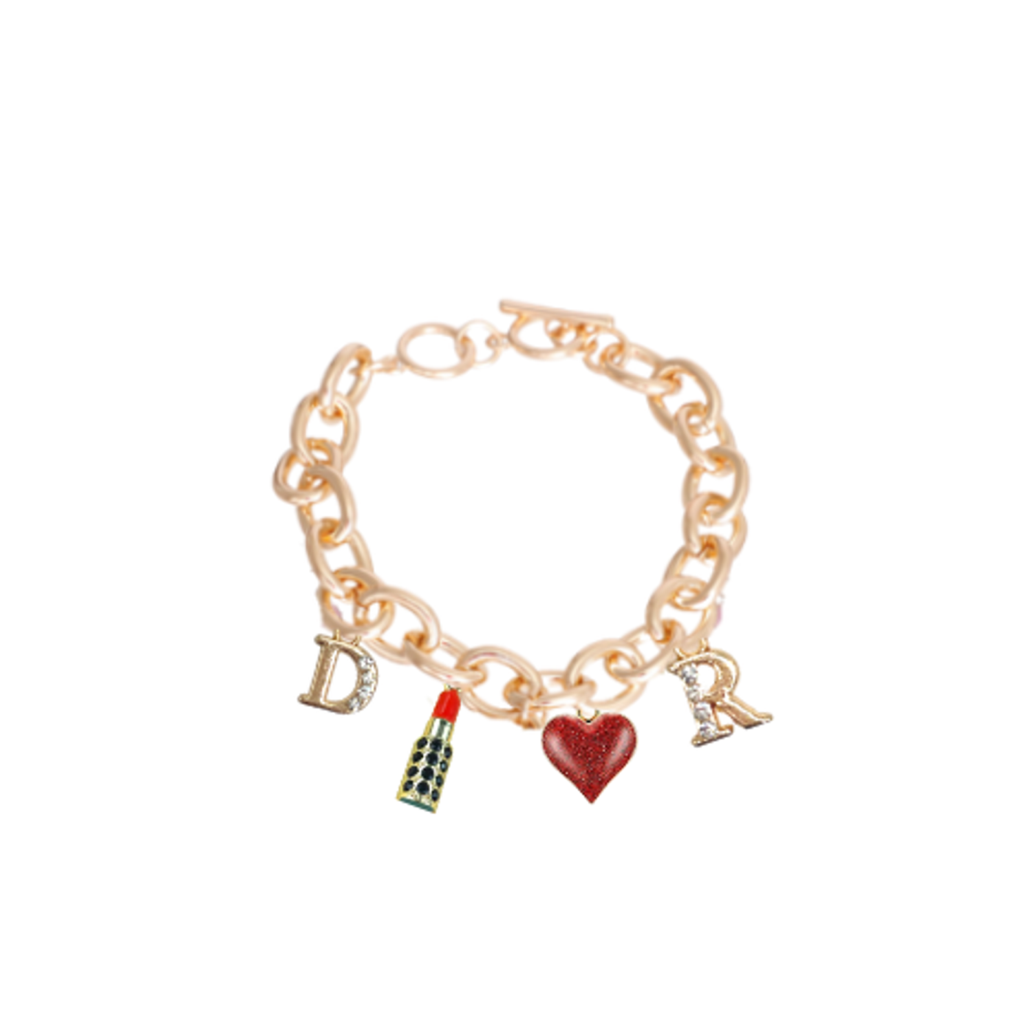 Bark Fifth Avenue Diorable Lipstick Charm Collar Dog Collars
