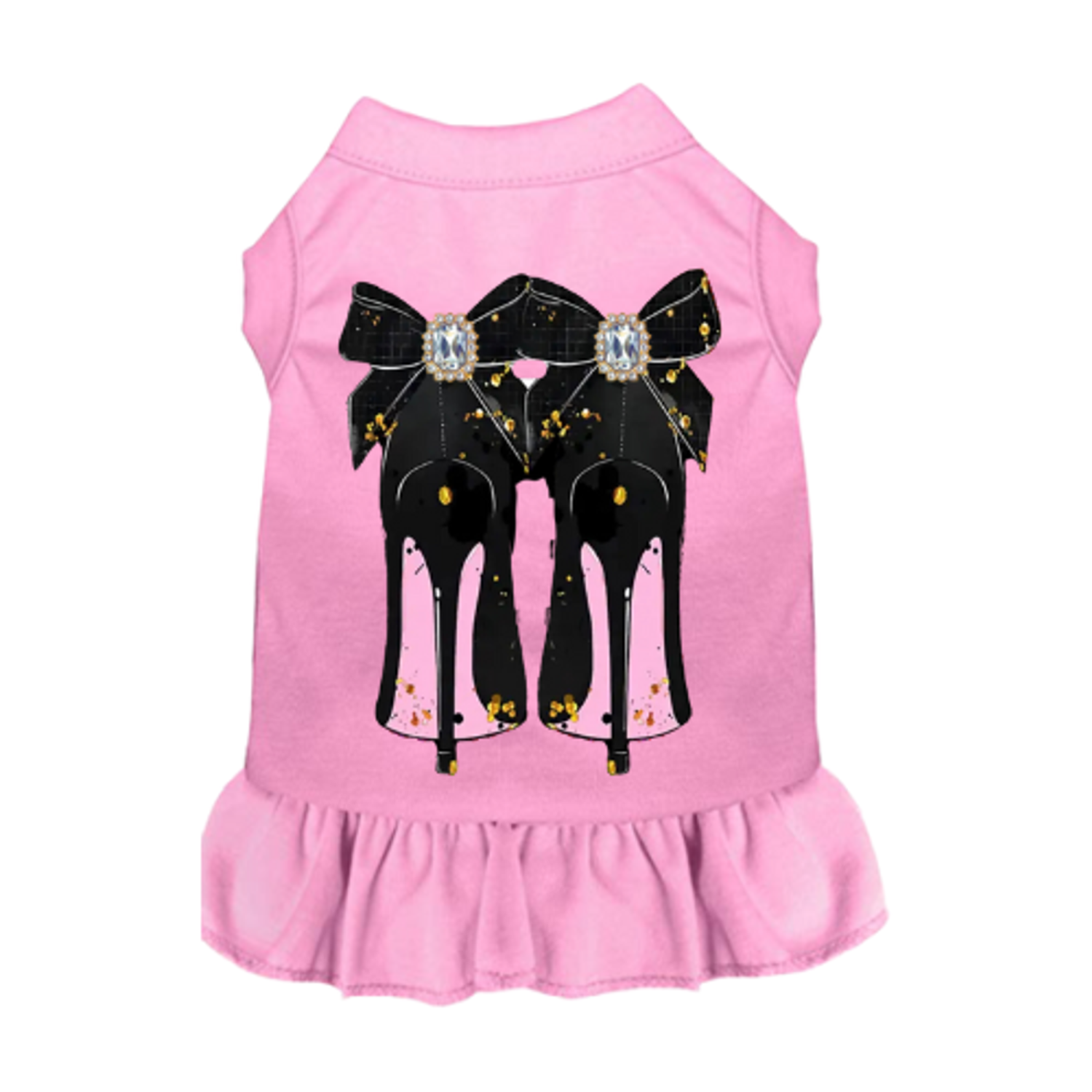 Bark Fifth Avenue My Favorite Pink Heels- Dog Dress Dog Clothes