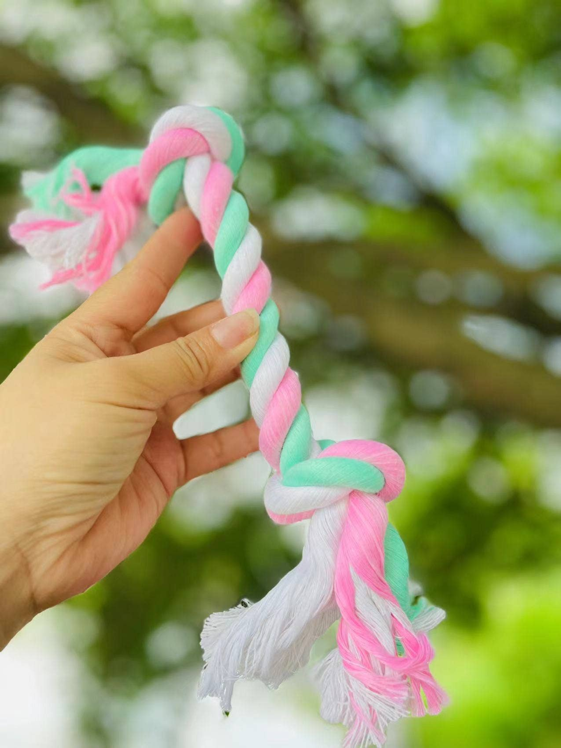 CSCORD International LLC Dog Toys CSCORD International LLC 2-Knot Sustainable Dog Chew Rope Toys