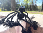CSCORD International LLC Black Spider Dog Handmade Rope Toys | Halloween Decorations Dog Toys
