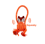 CSCORD International LLC ECO-Fox Dog Rope Toy| Tug of War Dog Toys