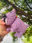 CSCORD International LLC Handmade Sustainable Large Hippo Dog Rope Toys Dog Toys