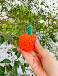 CSCORD International LLC Handmade Sustainable Orange Rope Chew Toy For little Pet Dog Toys