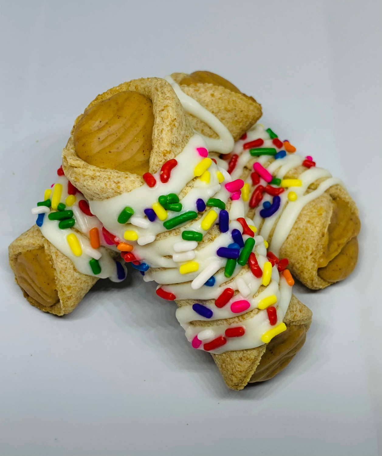 The Blue Cerebus Dog Bakery Vanilla & PB Pup'nolli Dog Treats