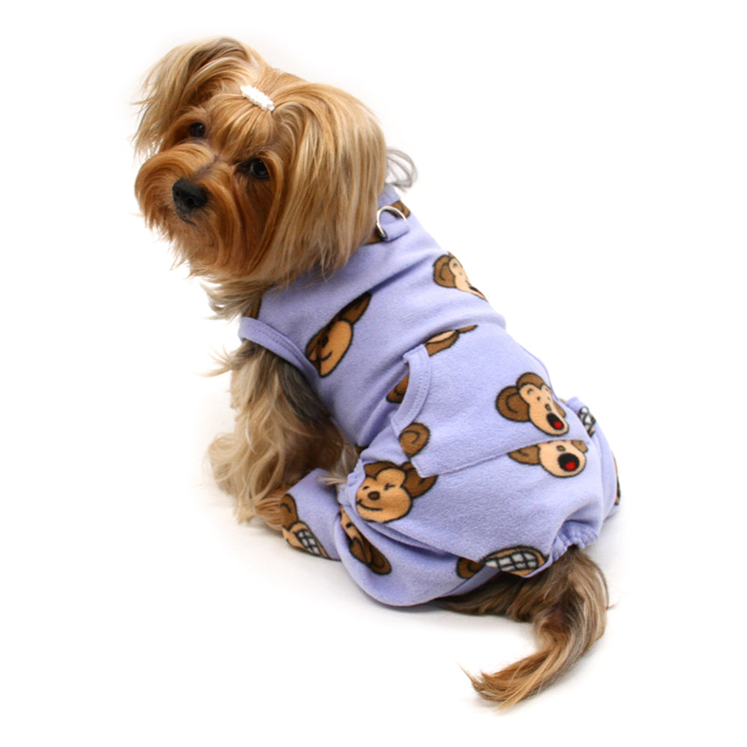 Klippo Pet Inc - Silly Monkey Front Sleeveless Fleec Pajamas