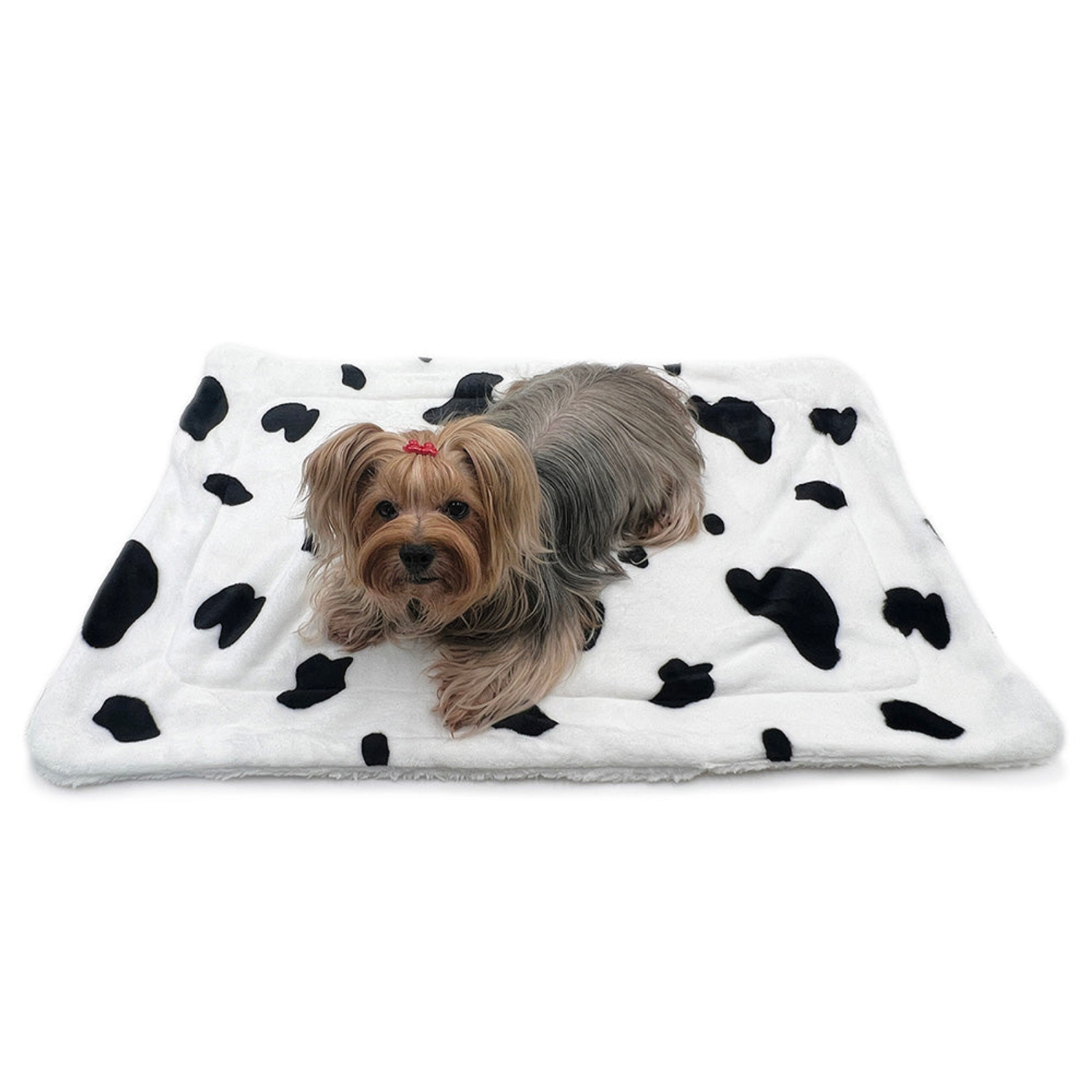 Klippo Pet Inc Ultra Plush Moo Cow Blanket Dog Clothes