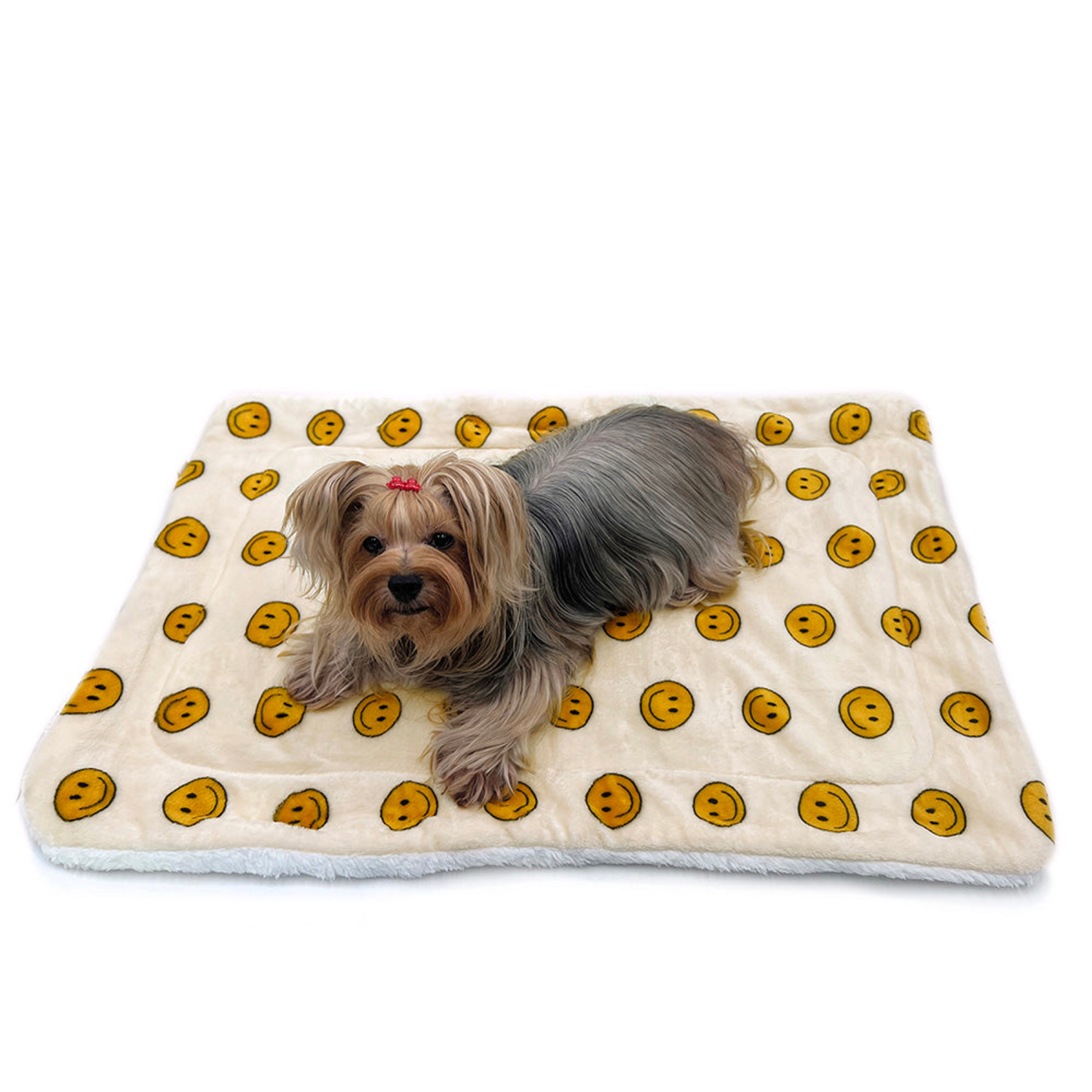 Klippo Pet Inc Ultra Plush Happy Face Blanket Dog Clothes