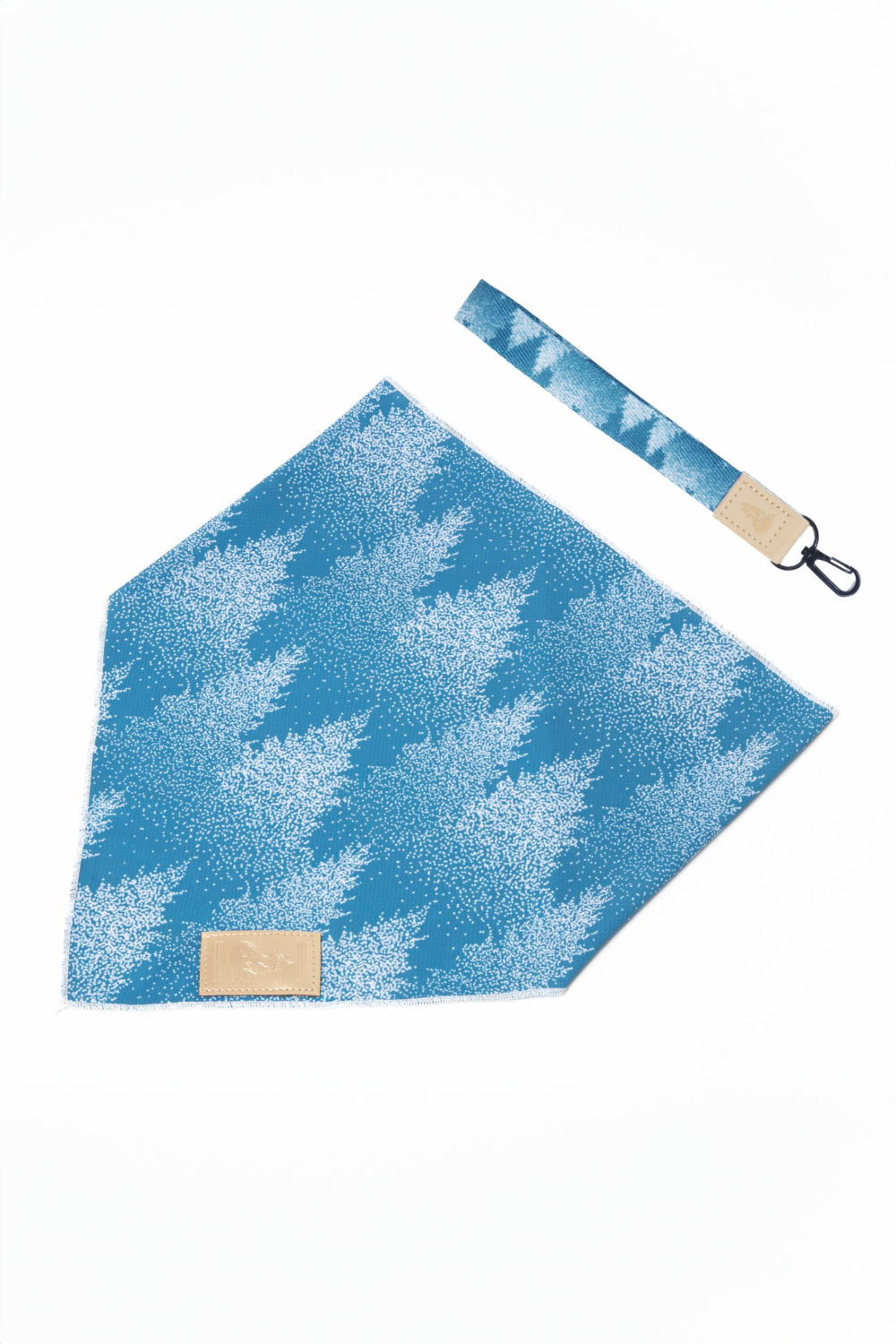 Aria the Fox LLC Siberian Spruce Dog Bandana & Matching Keychain Dog Bandanas