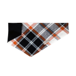 Nauti-dog Handmade LLC Autumn Plaid Shirting Flannel Over-the-collar Bandana Dog Collars