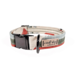 Nauti-dog Handmade LLC Aztec Southwestern Woven Stripe Buckle & Martingale Collar Dog Collars