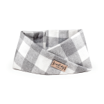 Nauti-dog Handmade LLC Sterling Flannel Winter Dog Scarf Pet App