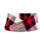 Nauti-dog Handmade LLC Woodsman Flannel Winter Scarf Pet App