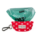 Nauti-dog Handmade LLC Crabby Red Maryland Crab Coastal Dog Waste Poop Bag Dispenser Poop Bags