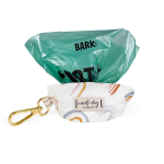 Nauti-dog Handmade LLC Promise Earthy Boho Rainbow Waste Dog Poop Bag Dispenser Poop Bags