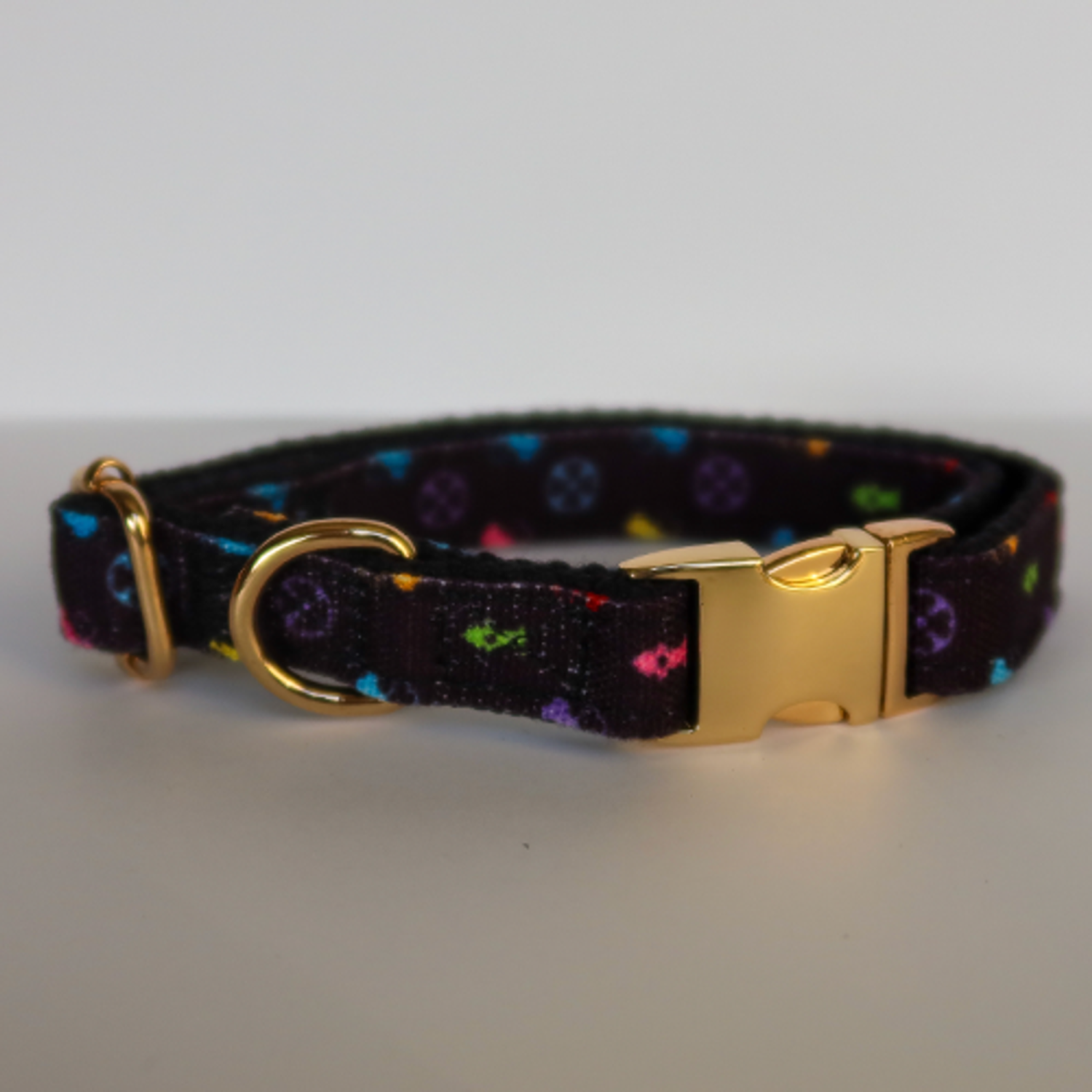 The Green Pet Shop Petite Bonejour Collar Dog Collars