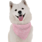 Bandoggies Pink Carnation Dog Bandanas